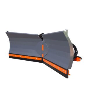 8-½' U/V Angle Blade Snowplow, Reversible Rubber Edges, 6 Positions, Category 1 & 2 Hookups, 3-Point Hitch, 40-90 HP Tractors, TMG-SP08