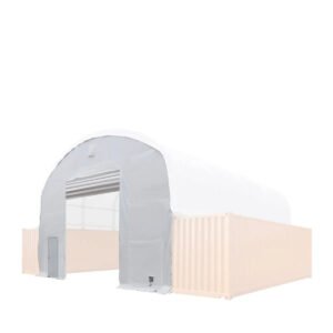 Front End Wall Kit, Compatible with TMG-DT3020C and DT3040C container shelters installed with the standard height containers (8'6"), TMG-DT30FW8V