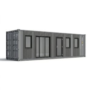 40ft Customized Container Home - Finished Conversion - Gray